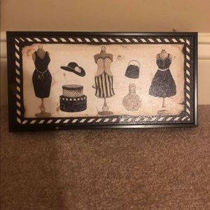 Fashion wall art